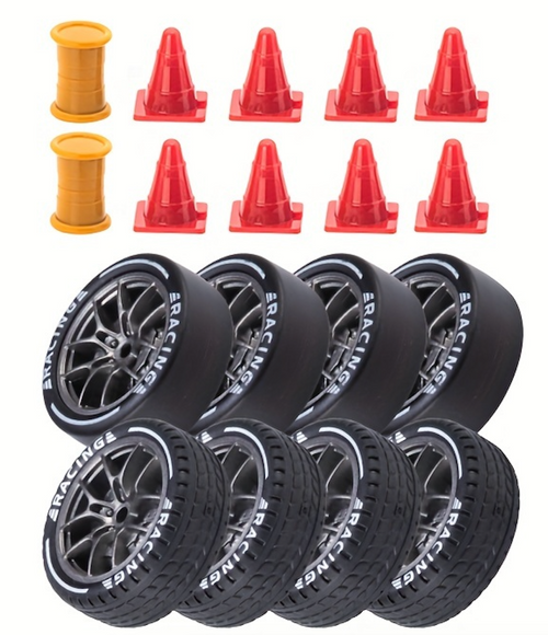 10x Drifting Cones + 4x Grippy Wheels